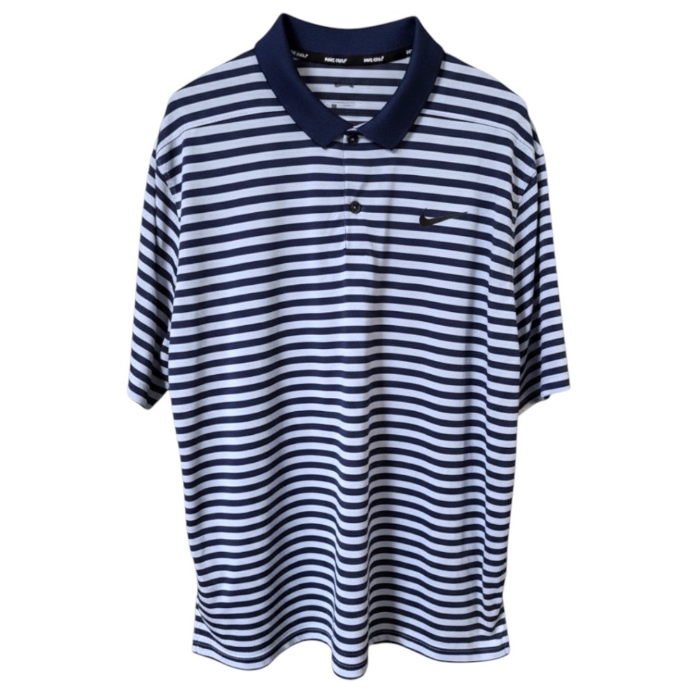 Resortwear, Activewear,  Nike Men's Dri-FIT Victory Striped Golf Polo‎ Sz XLarge